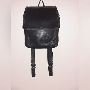Tignanello Black Backpack.